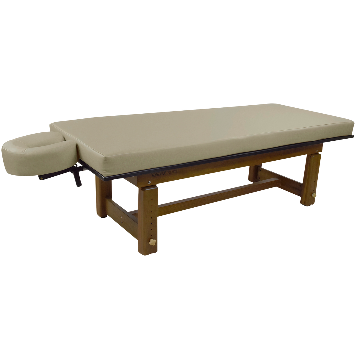 Solterra Indoor/Outdoor Solid Teak Spa and Massage Table by Touch America