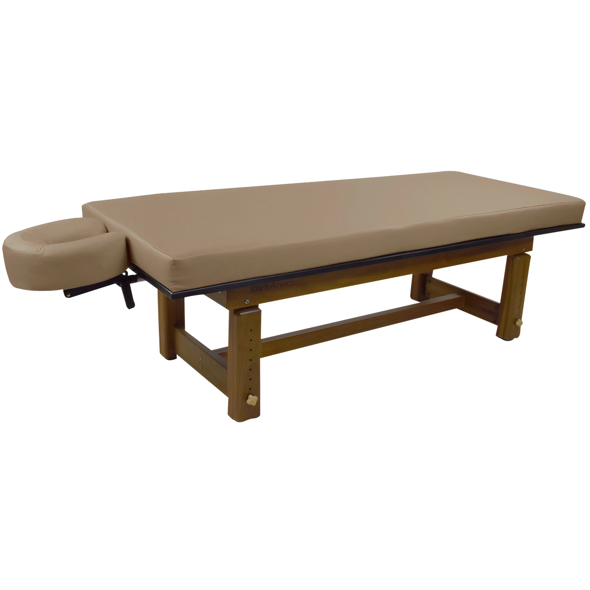 Solterra Indoor/Outdoor Solid Teak Spa and Massage Table by Touch America