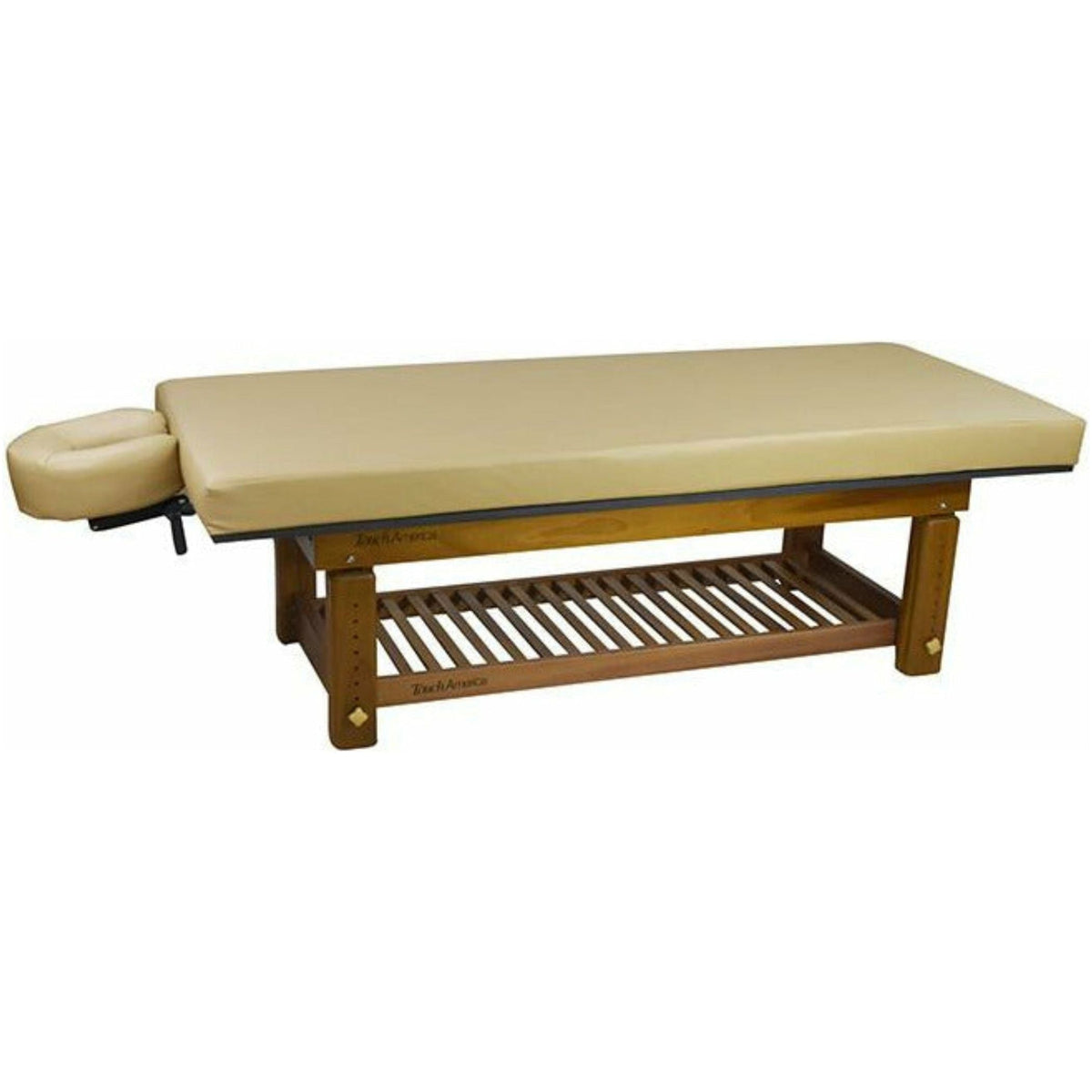 Solterra Indoor/Outdoor Solid Teak Spa and Massage Table by Touch America