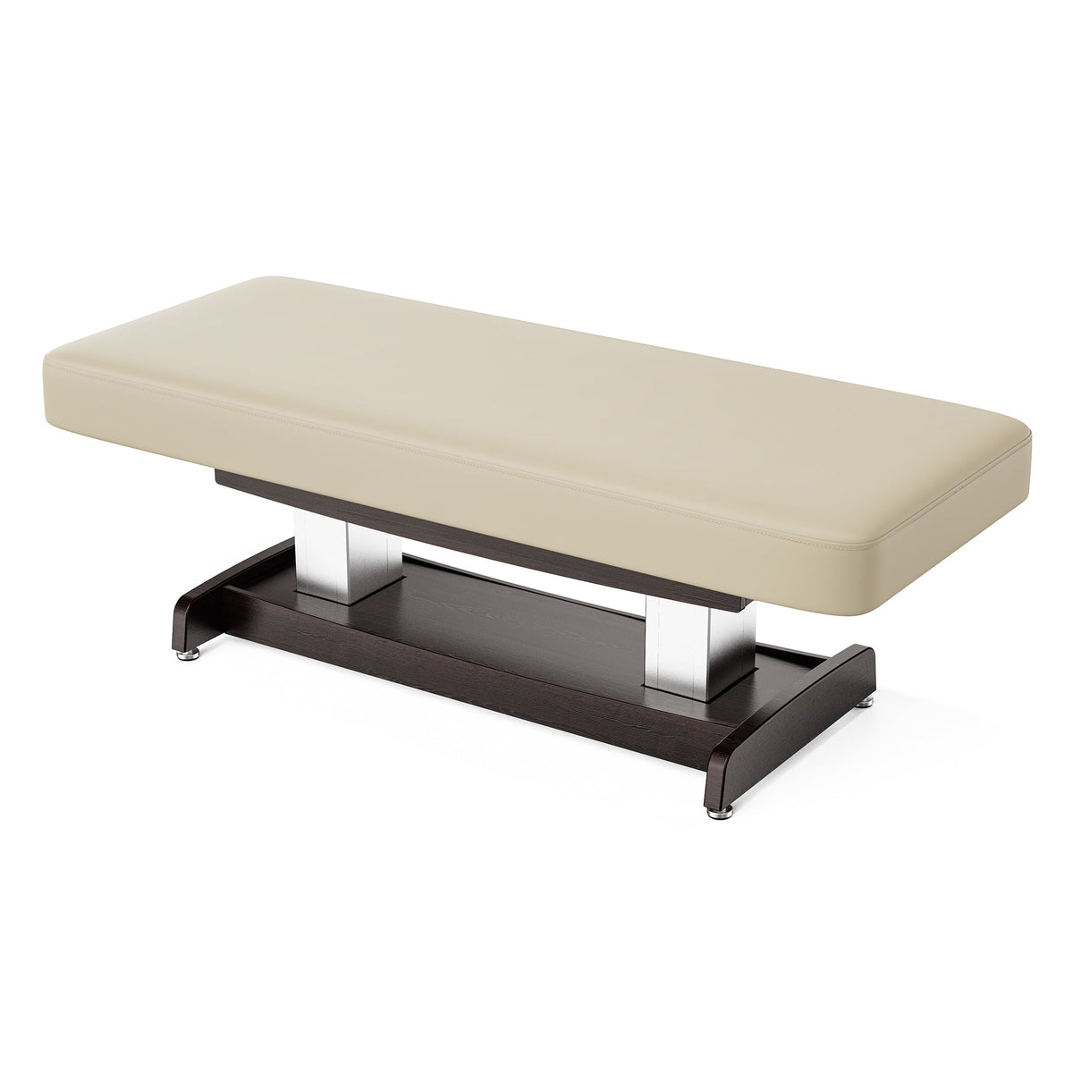 Master Massage - 31” Union Salon Dual-Tower Electric Spa Bed – Adjustable Beauty Treatment Table with Quiet Lift System