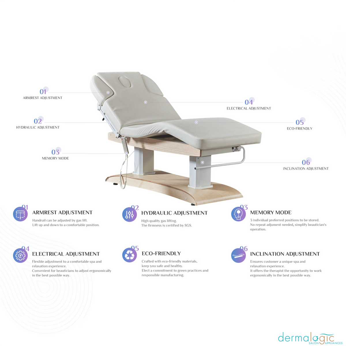 Seville Electric Med Spa Treatment Table / 4 motors - view 4