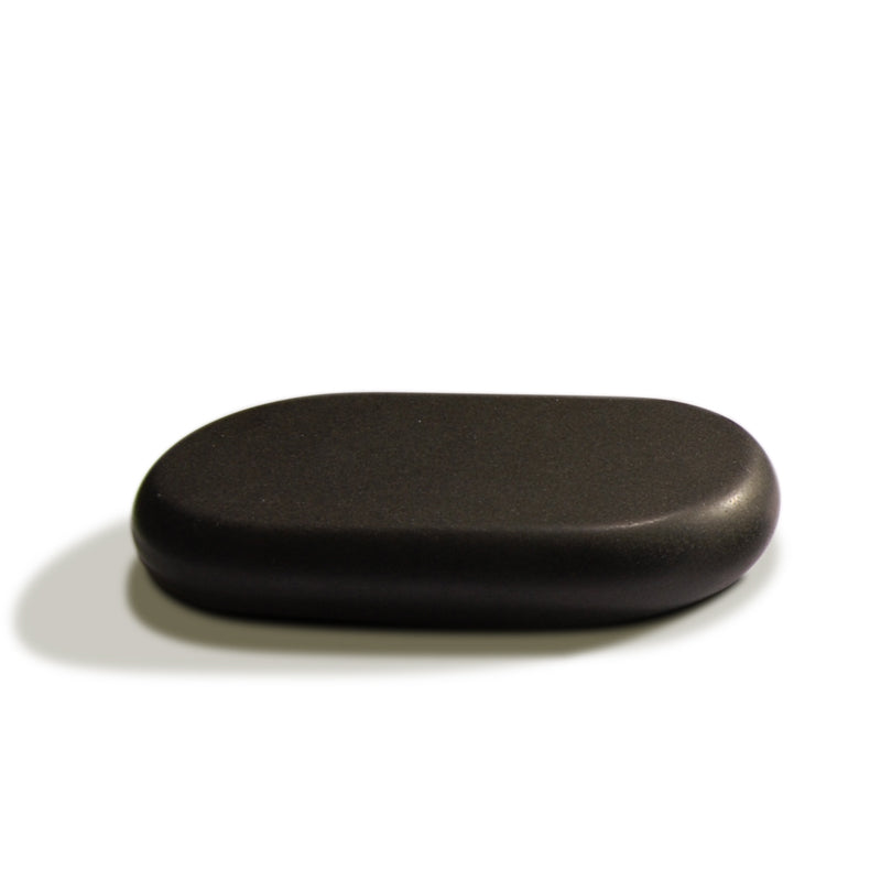 Master Massage - Extra X Large Flat Ovular Basalt Massage Hot Stone 4 piece Pack 4.5" x 3" x 1.1" Rock