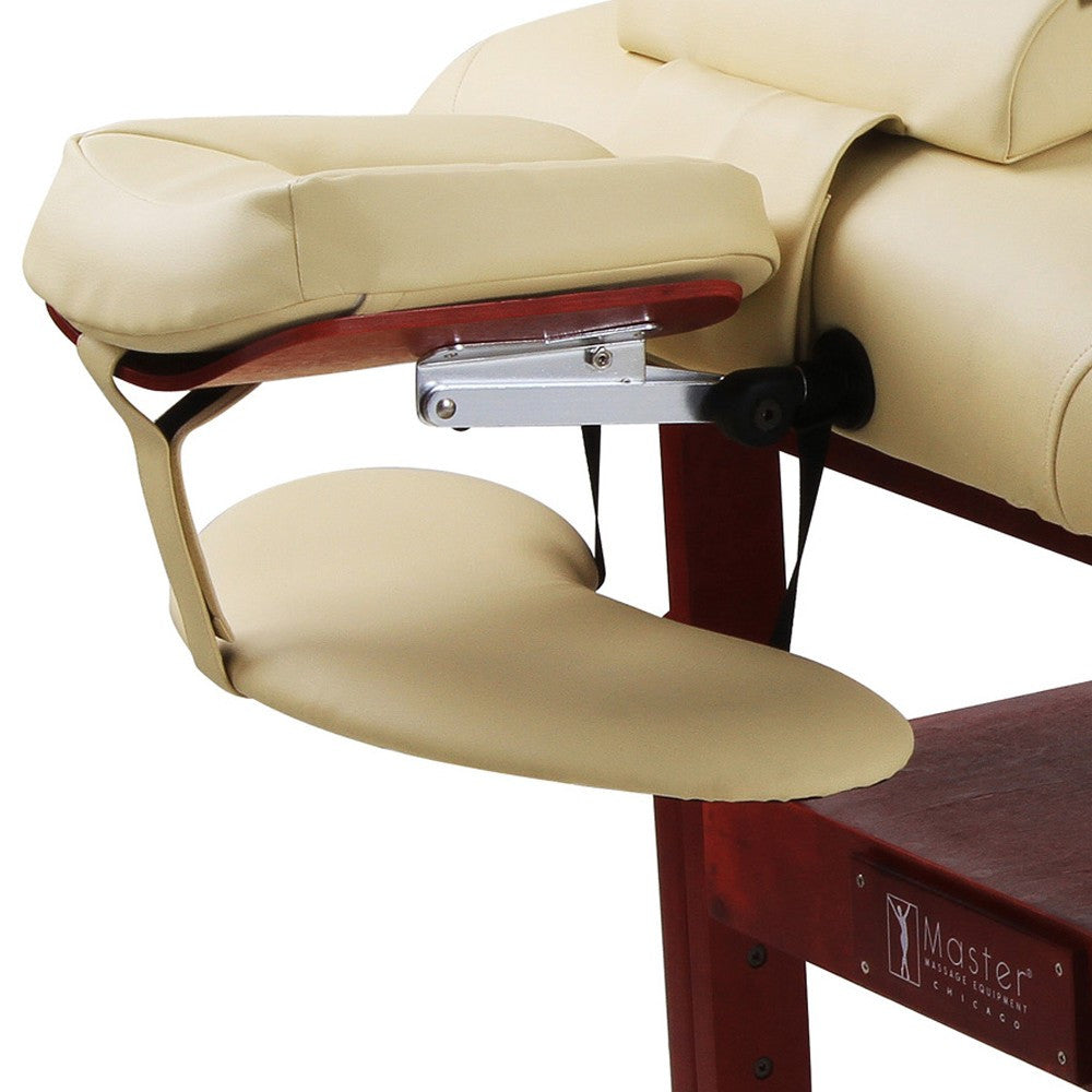 Master Massage - Standard Armrest Support for Massage Table, Purple Color