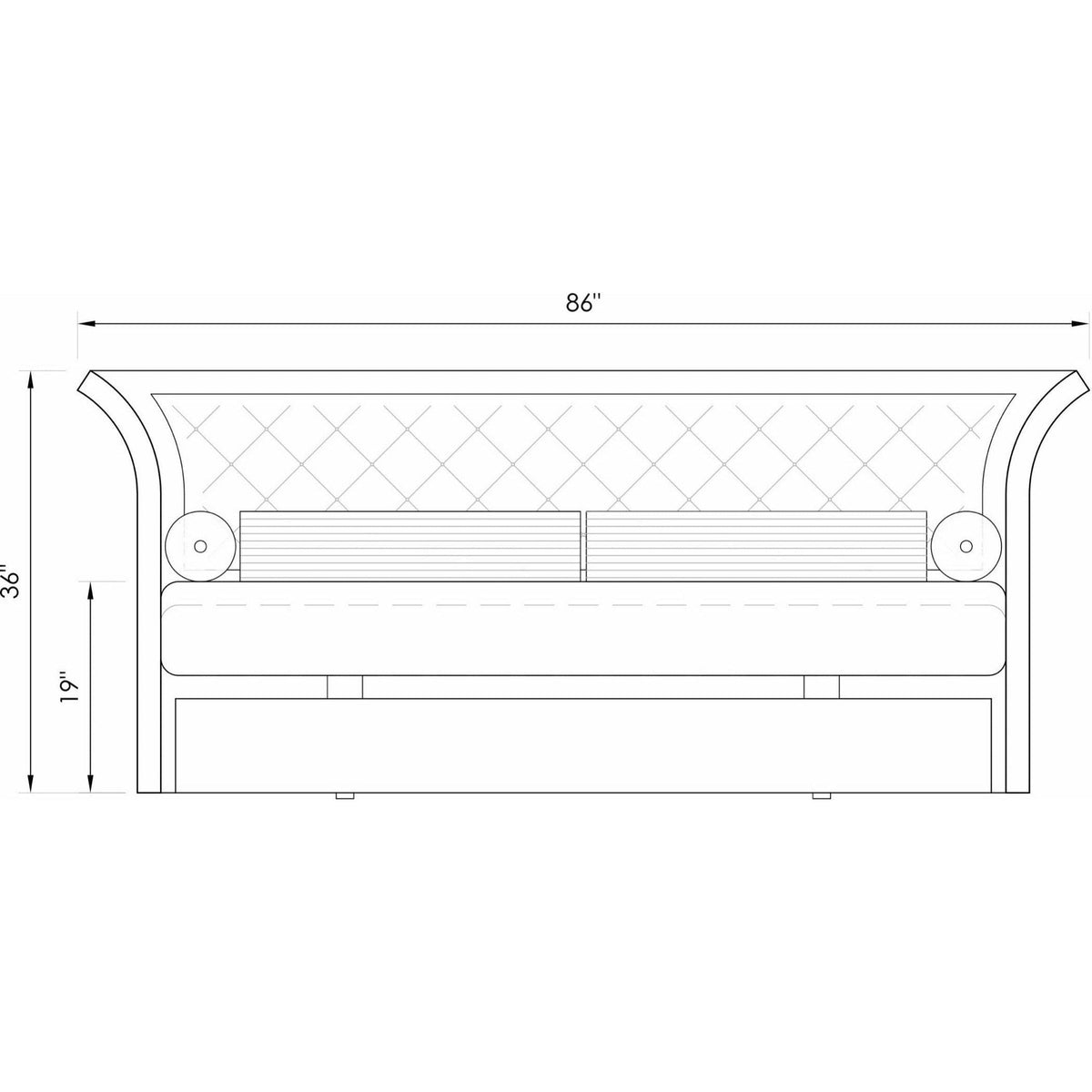Masquerade Daybed + Massage Table  -  SPECIAL ORDER by Touch America