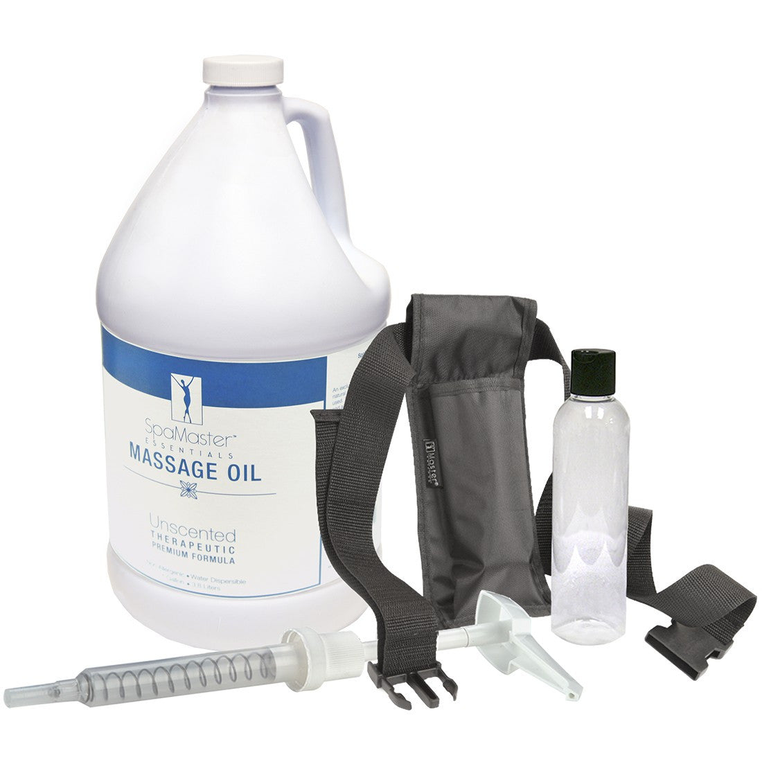 Master Massage - Organic & Unscented Water-Soluble Blend Massage Oil - Choose from 7 Sizes & Quantity Options!