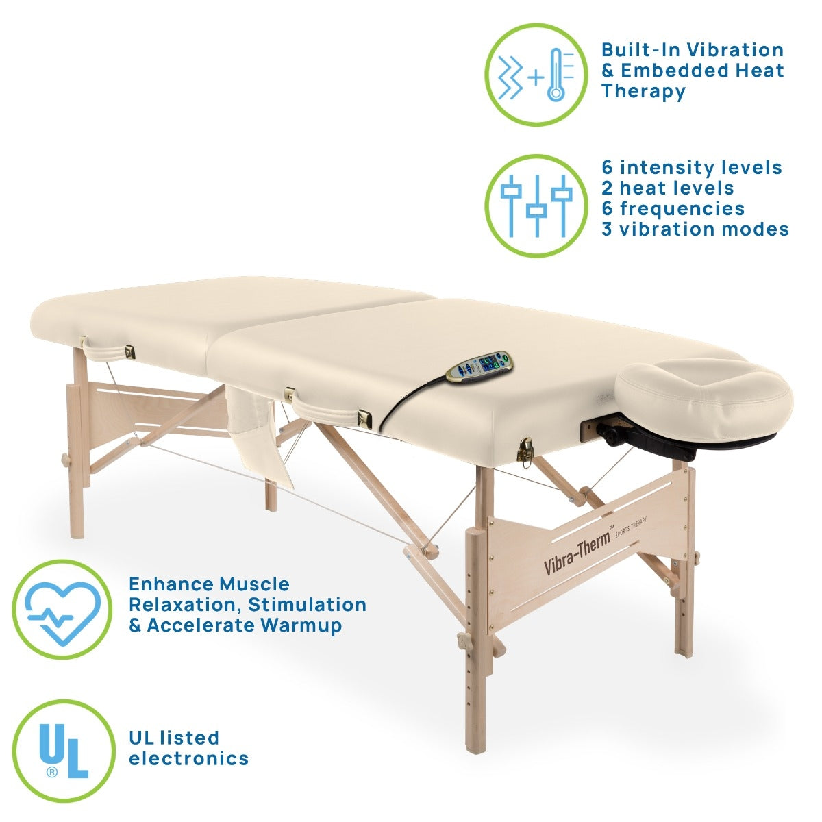 Earthlite - Vibra-Therm Sports Therapy Table