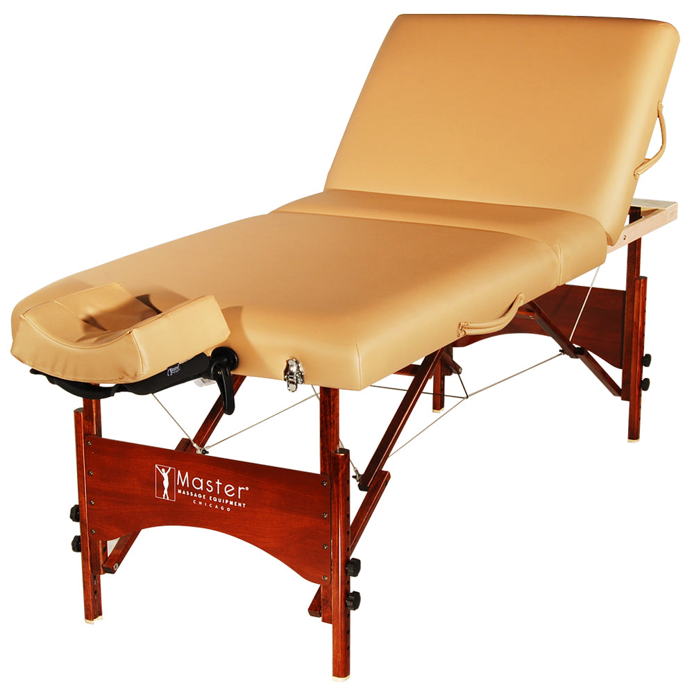 Master Massage - Deauville Portable Table Package with Lift Back 30&quot; - Superb Massage Tables