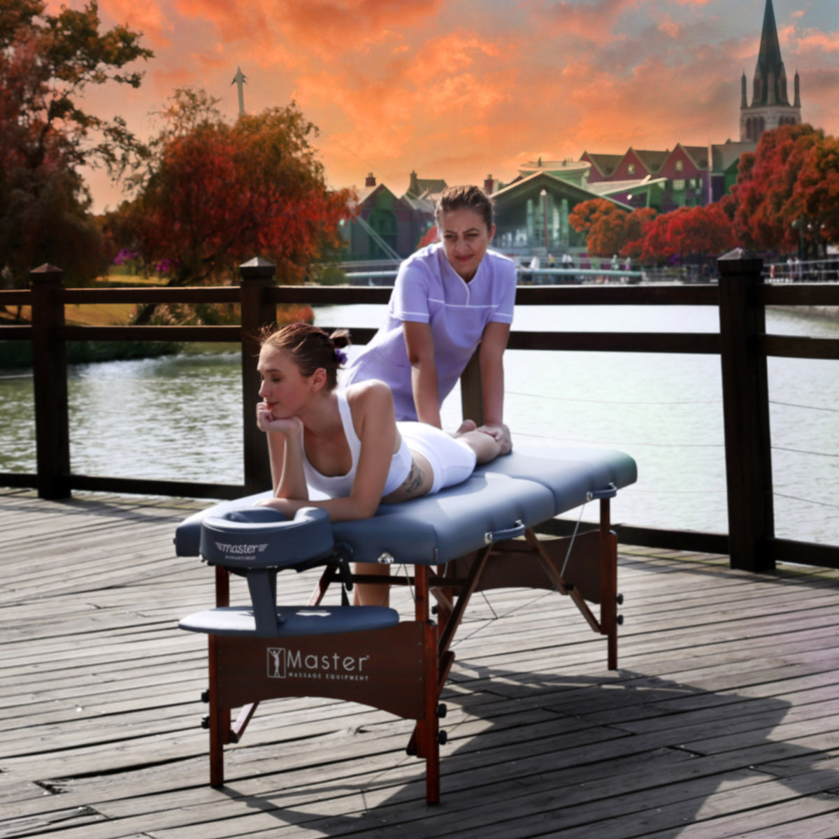 Master Massage - Newport Portable Massage Table 30&quot; - Superb Massage Tables