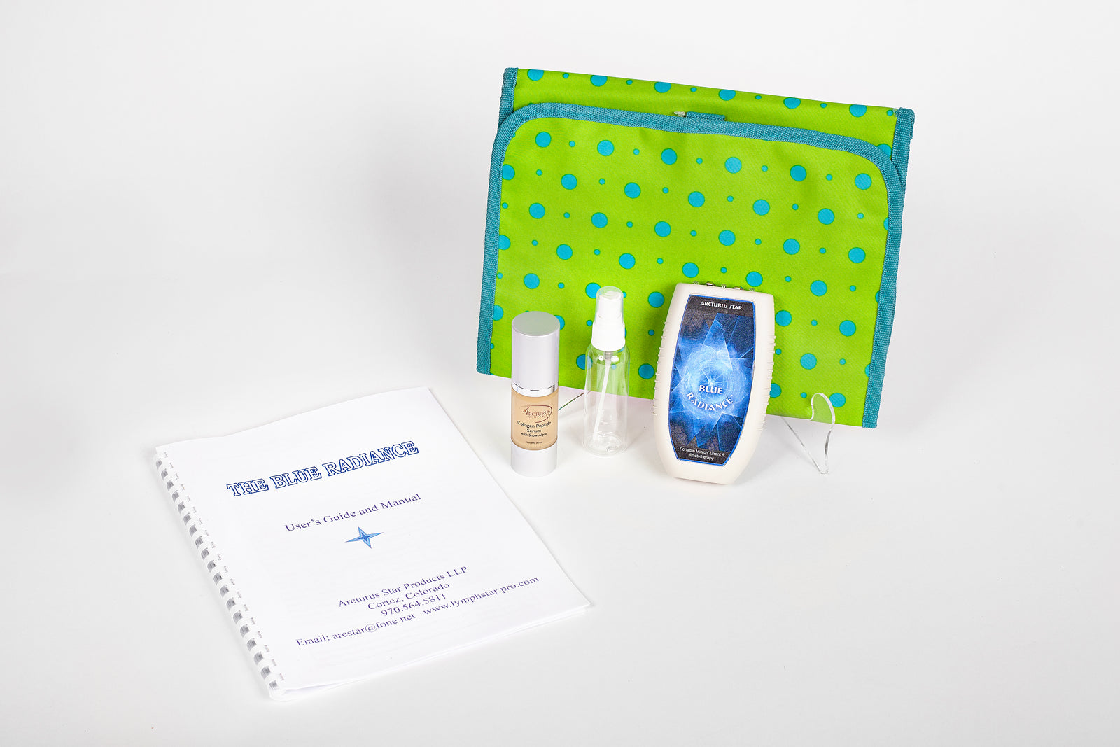 Arcturus Star - Blue Radiance Facial Revitalization System & Light Therapy Tool - Superb Massage Tables