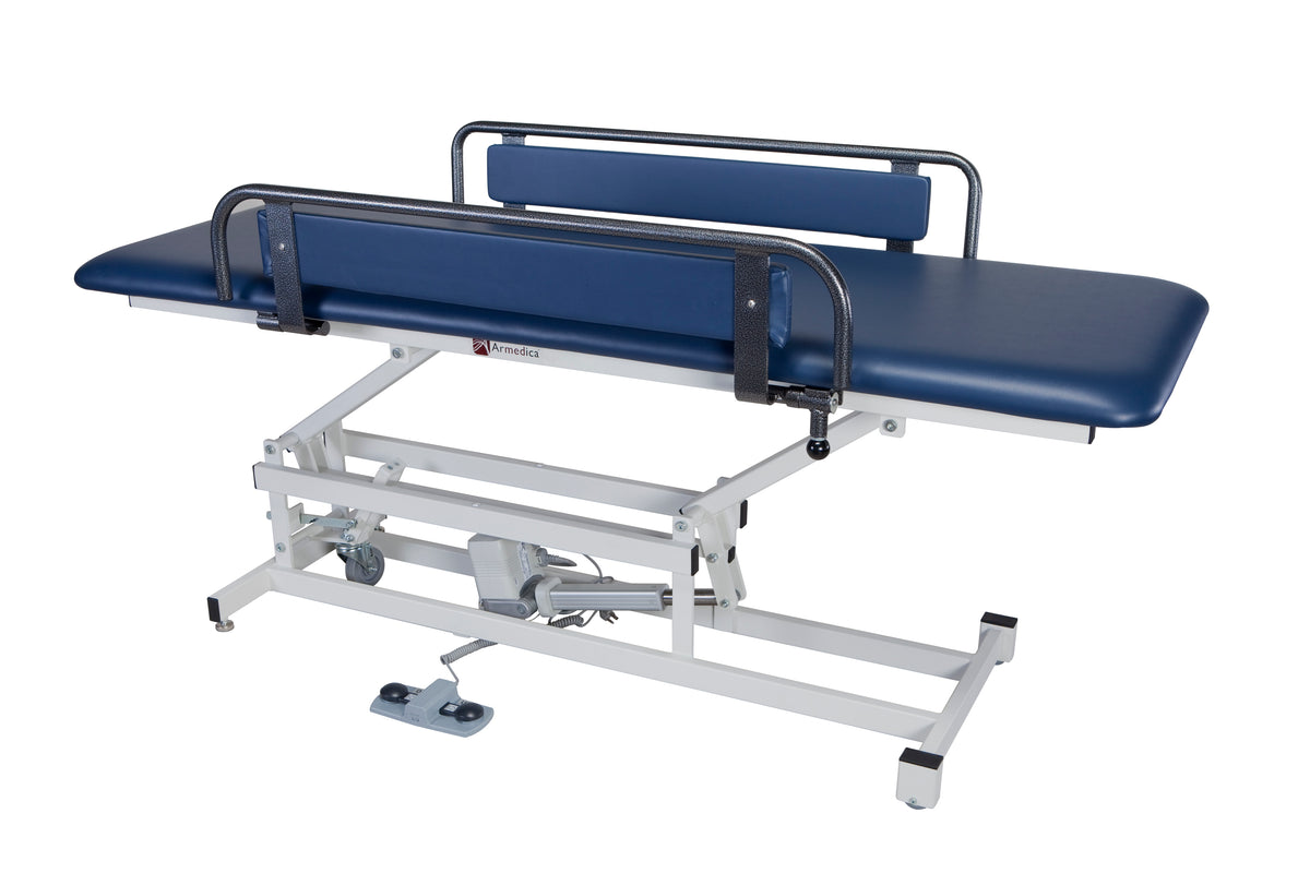 Armedica - AM-150 Treatment Table with Am-807 Side Rails - Superb Massage Tables
