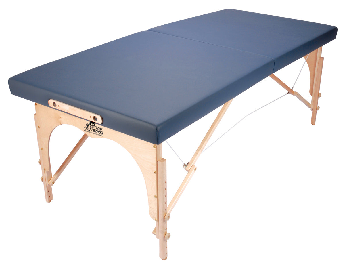 Custom Craftworks - Alexander Technique Portable Massage Table - Superb Massage Tables