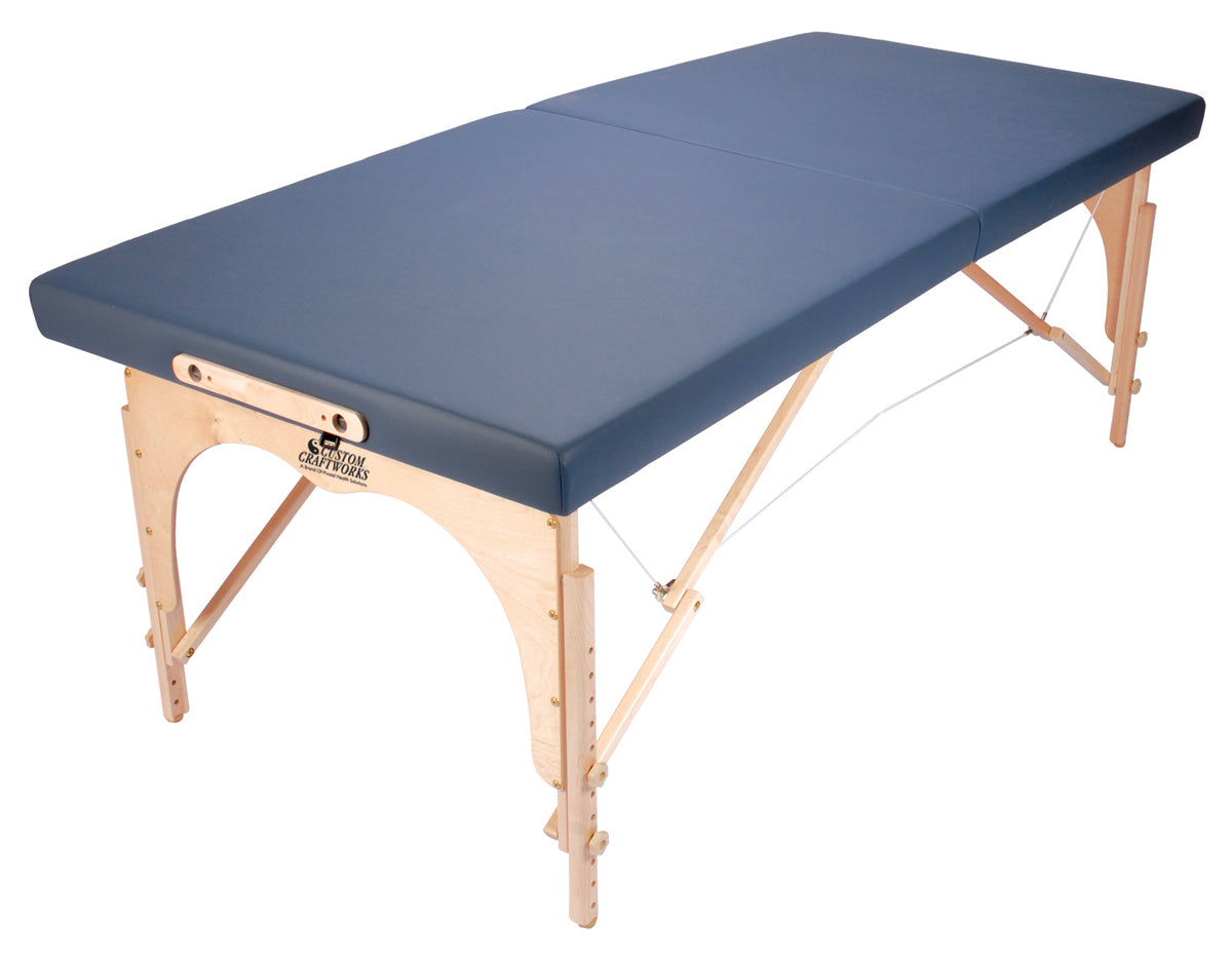Custom Craftworks - Alexander Technique Portable Massage Table - Superb Massage Tables