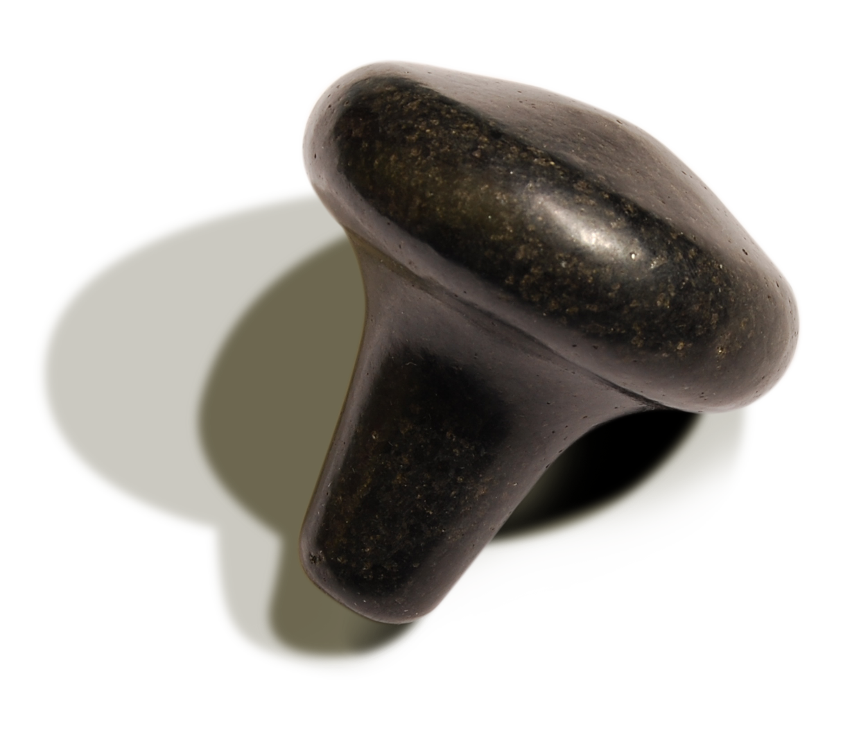 MT Massage -  Mushroom Shape Balsalt Hot Massage Stone Trigger Presser Point 1 Piece - Superb Massage Tables
