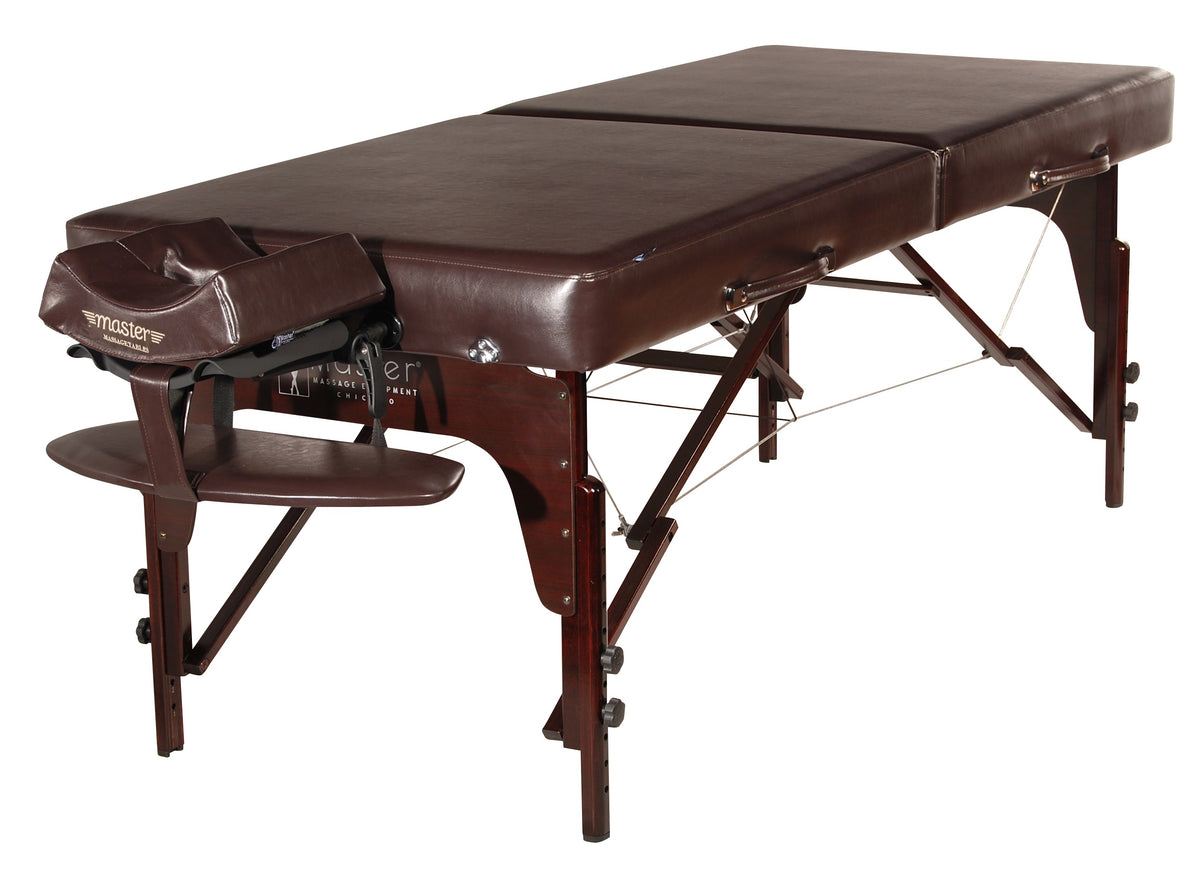 Master Massage - Carlyle Portable Massage Table Package with Memory Foam 31&quot; - Superb Massage Tables