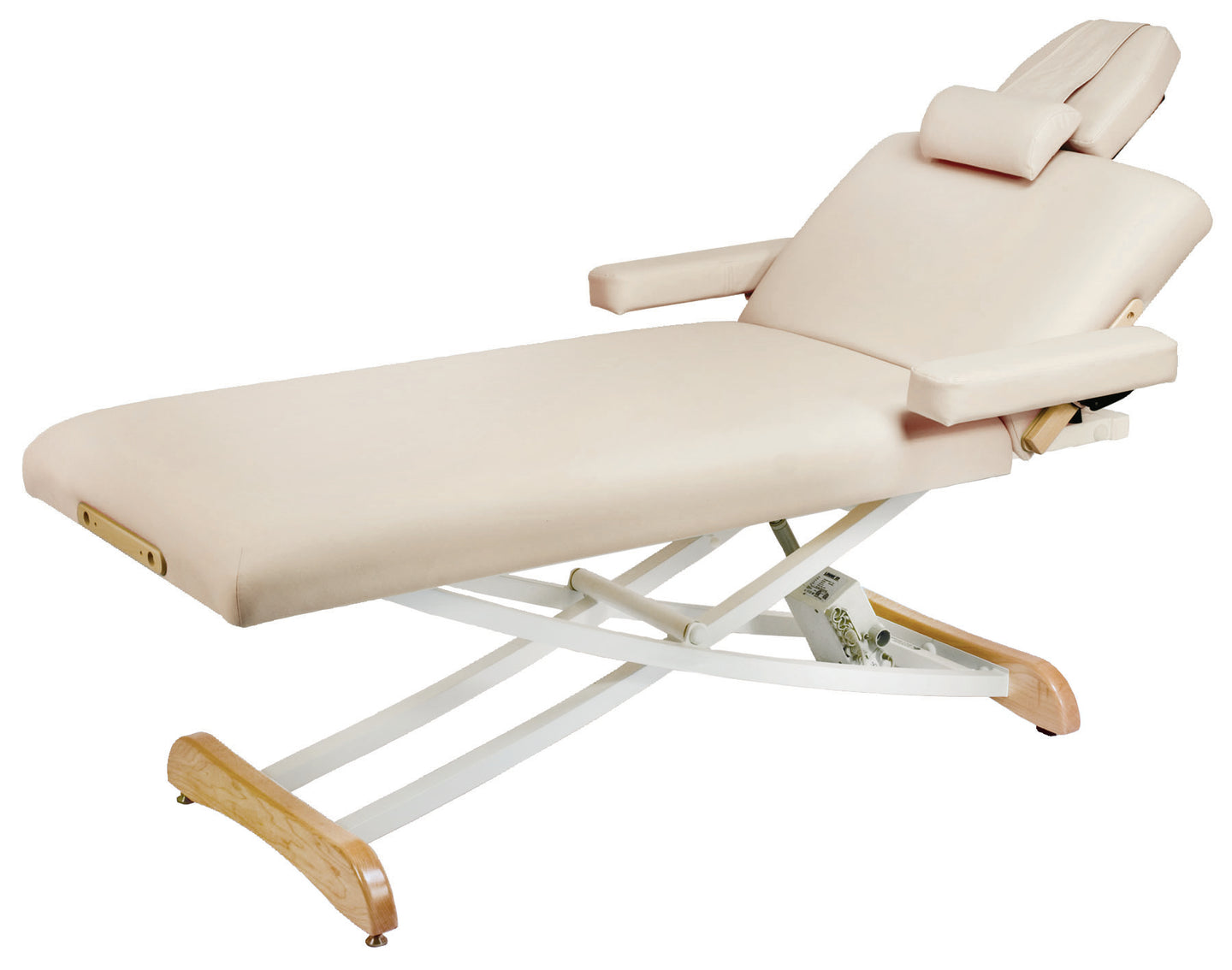 Custom Craftworks - Lift Back Elegance Massage Table - Superb Massage Tables