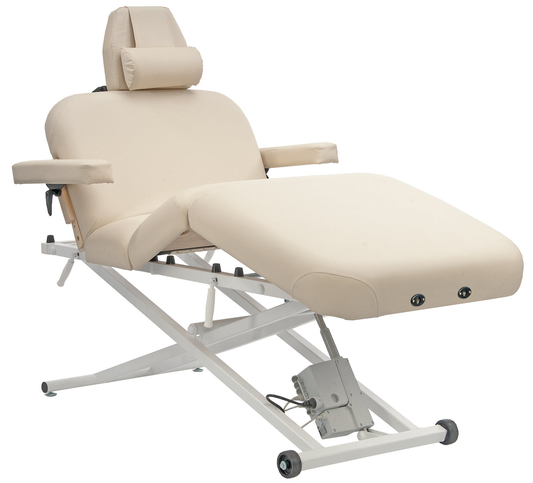 Custom Craftworks - Deluxe Pro Electric Lift Massage Table - Superb Massage Tables