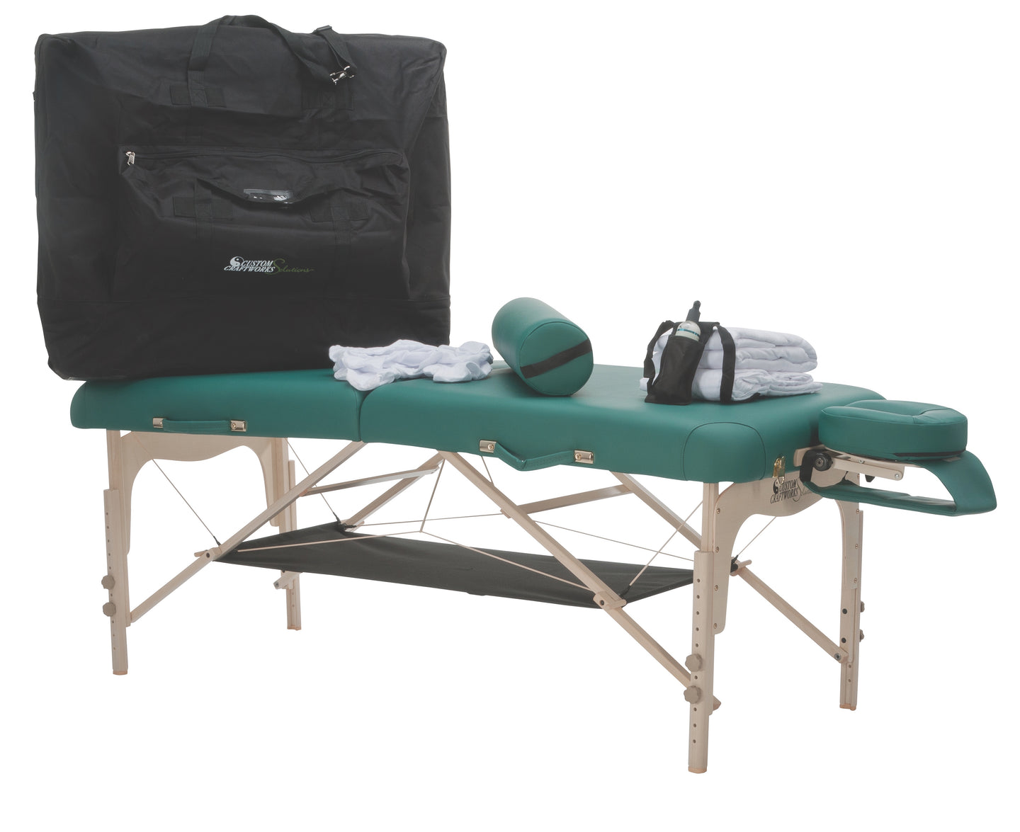 Custom Craftworks - Heritage Practice Essentials Massage Table Kit - Superb Massage Tables