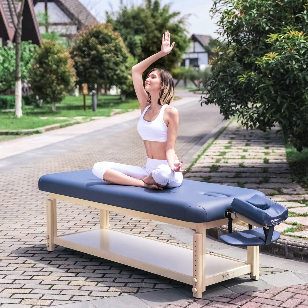 Master Massage - Laguna Stationary Massage Table Package 30&quot; - Superb Massage Tables