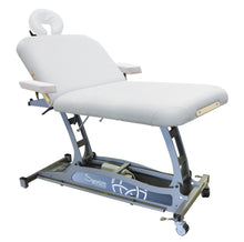 Signature Spa Series by Custom Craftworks - Hands Free Lift Back Electric Massage Table - Superb Massage Tables