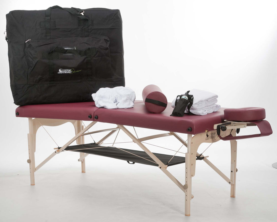 Custom Craftworks - Simplicity Practice Essentials Massage Table Kit - Superb Massage Tables