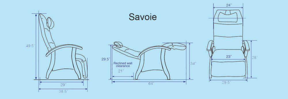 Andrew Leblanc - Savoie 3.0 Zero Gravity Recliner - Superb Massage Tables