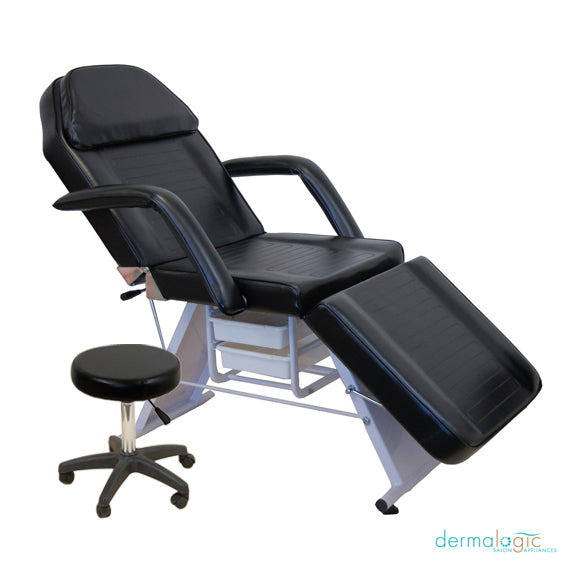 Dermalogic - PARKER Facial Chair &amp; Stool - Superb Massage Tables