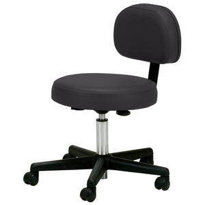Earthlite - Pneumatic Massage Stool w/back - Superb Massage Tables