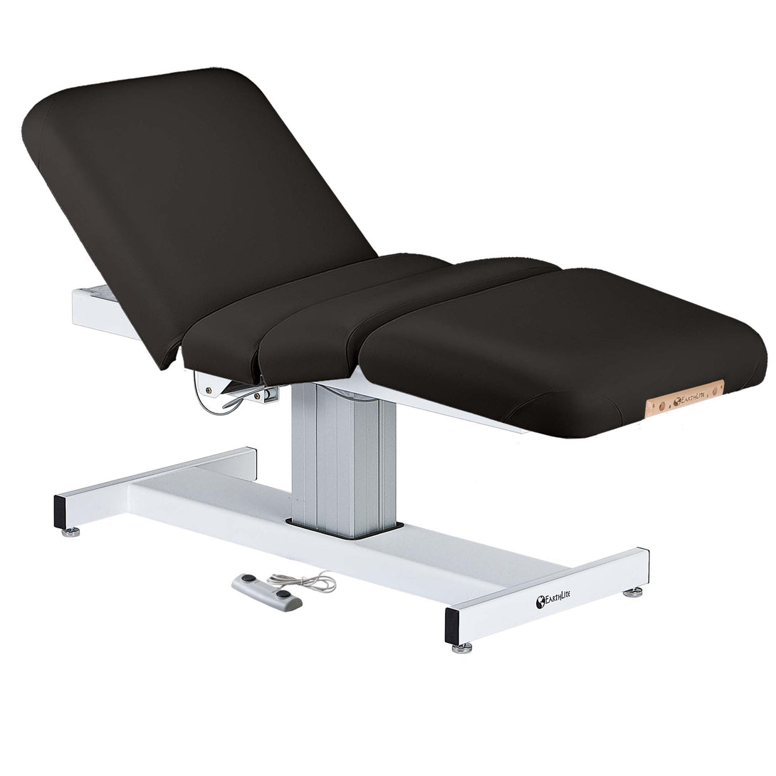 Earthlite - Everest Salon Single Pedestal Electric Lift Table - Superb Massage Tables