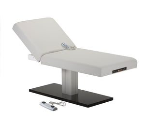 Earthlite - Everest Spa Tilt Single Pedestal Electric Lift Table - Superb Massage Tables
