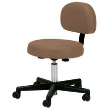 Earthlite - Pneumatic Massage Stool w/back - Superb Massage Tables