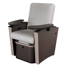 Living Earth Crafts - Mystia™ Manicure / Pedicure Chair with Plumbed Footbath - Superb Massage Tables