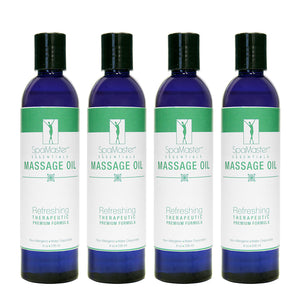 Master Massage - Aromatherapy Massage Oil 4 pack - Superb Massage Tables