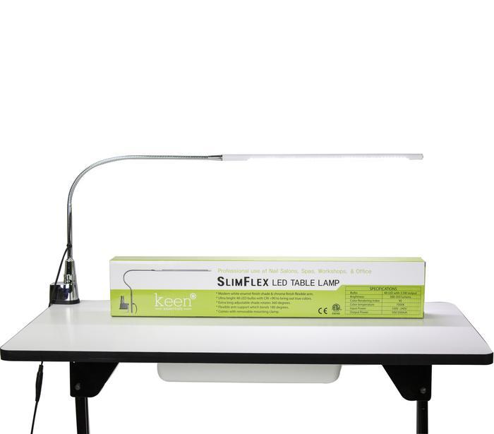 Keen Essentials - KEEN Slimflex LED Table Lamp - Superb Massage Tables