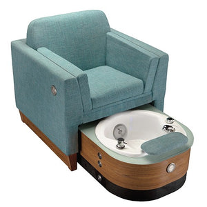 Living Earth Crafts - Wilshire LE Pedicure Spa Chair - Superb Massage Tables